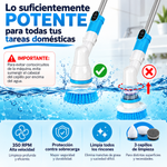 Cepillo Eléctrico de Limpieza Extensible  BINNINACHILE