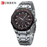 Reloj CURREN para Hombre de Acero Inoxidable