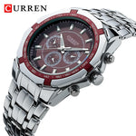 Reloj CURREN para Hombre de Acero Inoxidable